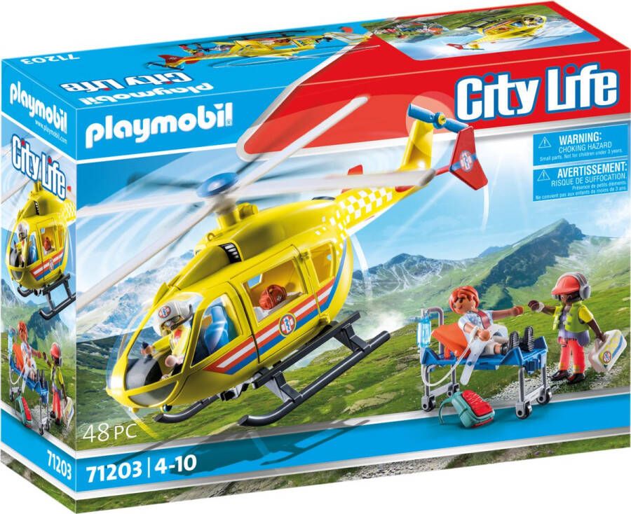 Playmobil Â City Life 71203 reddingshelikopter