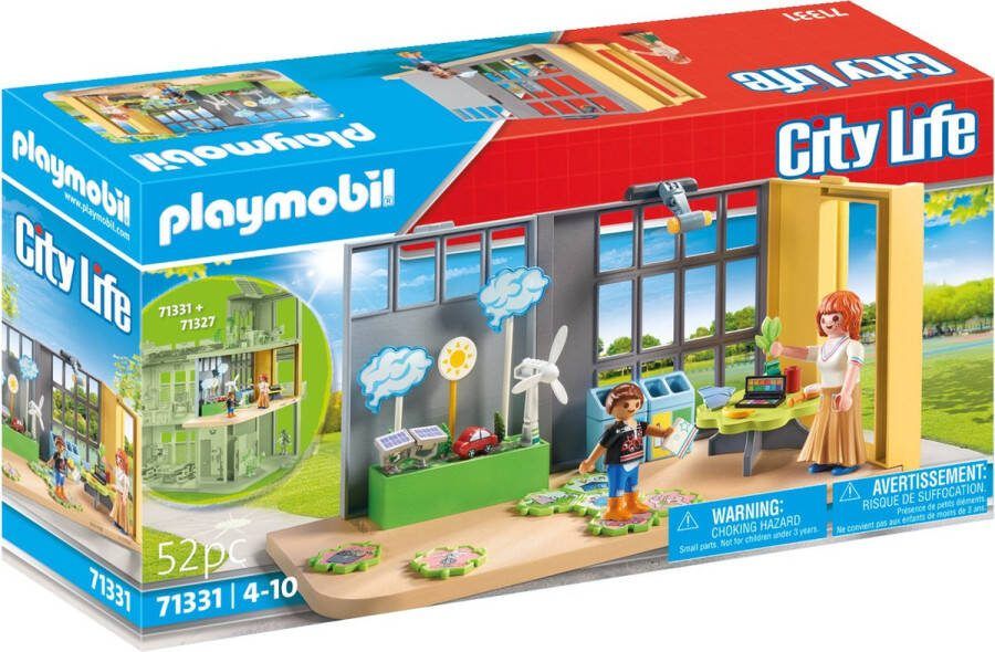 Playmobil City Life School klimaatwetenschaplokaal 71331
