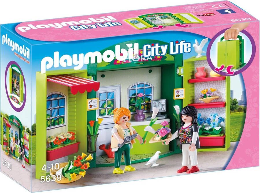 PLAYMOBIL City Life: Speelbox Bloemenwinkel (5639)