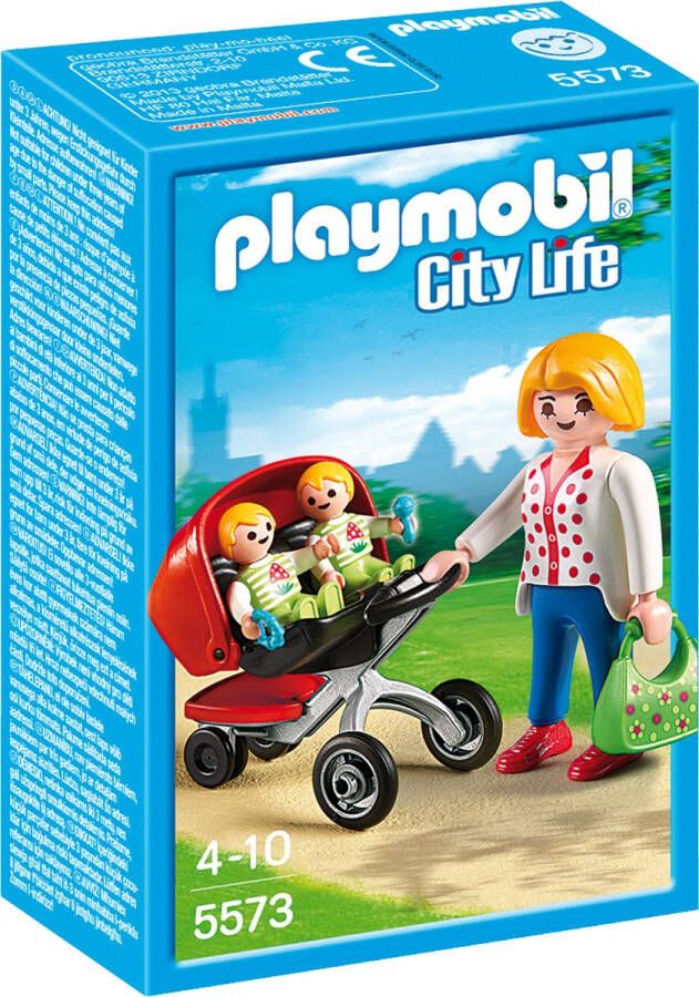 Playmobil Â City Life 5573 tweeling kinderwagen