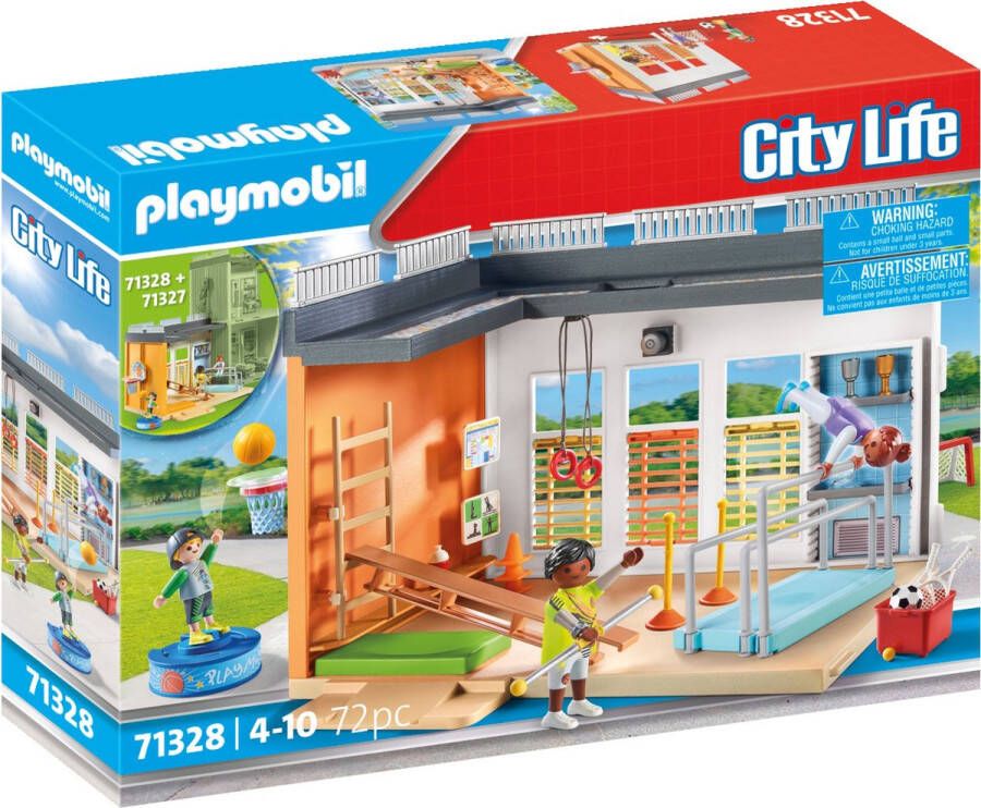 PLAYMOBIL City Life Uitbreiding sportschool 71328