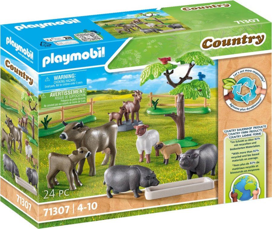 PLAYMOBIL Country Aanvulling dieren 71307