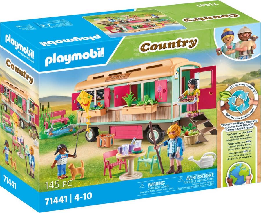 PLAYMOBIL Country Gezellig woonwagencafé 71441