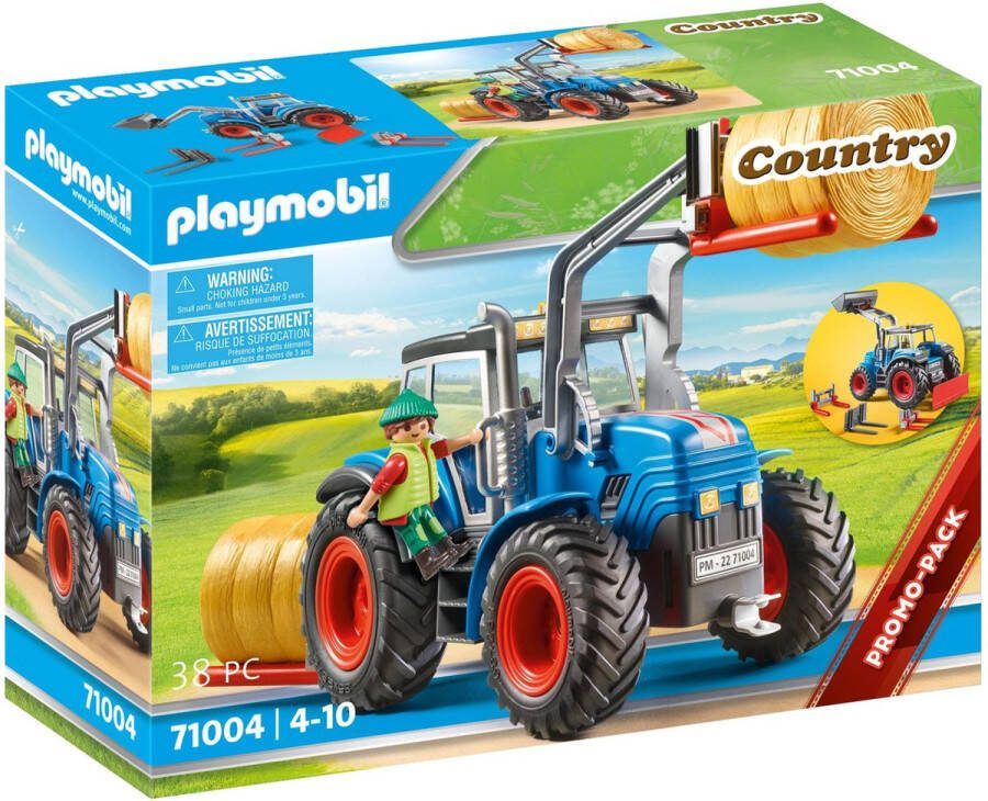 PLAYMOBIL Country PROMO Grote tractor met toebehoren 71004