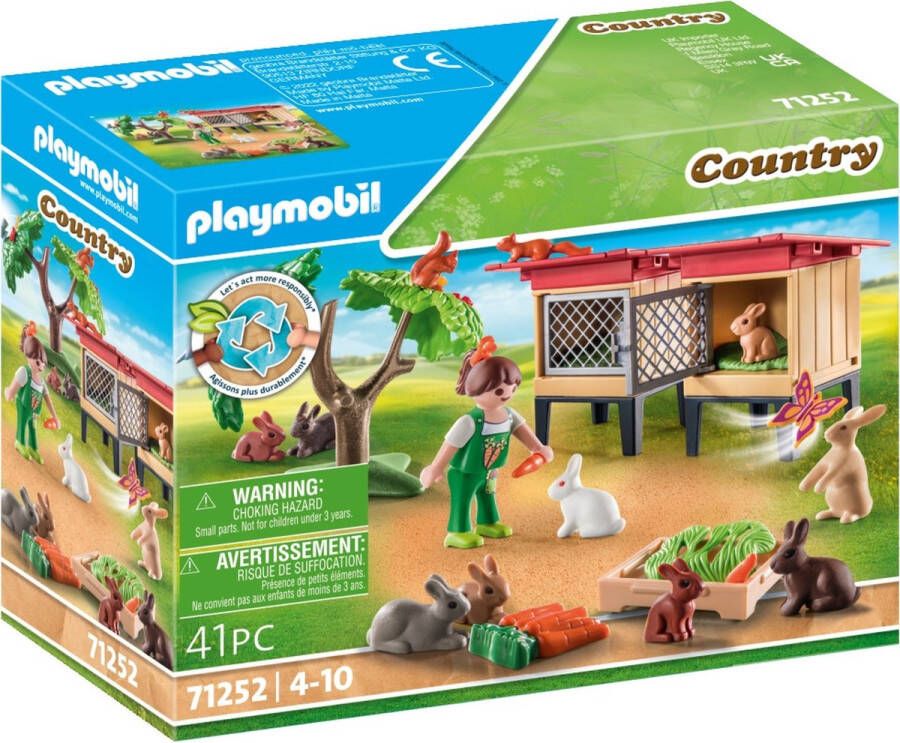 Playmobil Â Country 71252 Konijnenhok