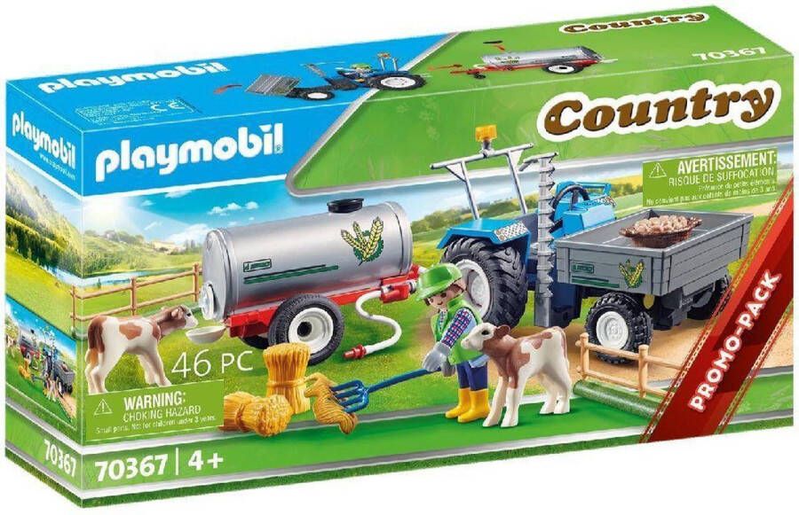 PLAYMOBIL Country Landbouwer Met Maaimachine 70367