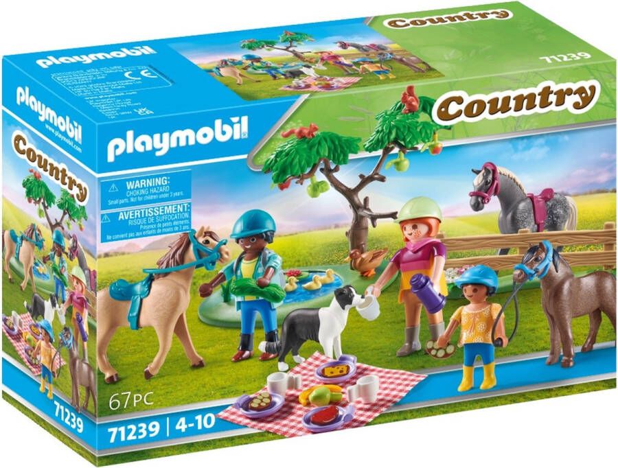 Playmobil Country 71239 picknick excursie met paarden