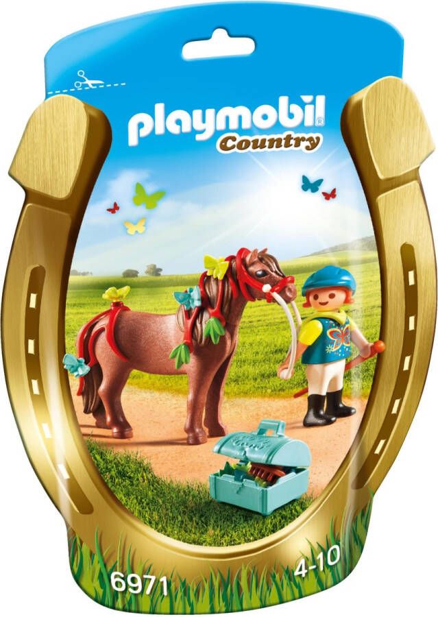 PLAYMOBIL Country Pony om te versieren Vlinder 6971