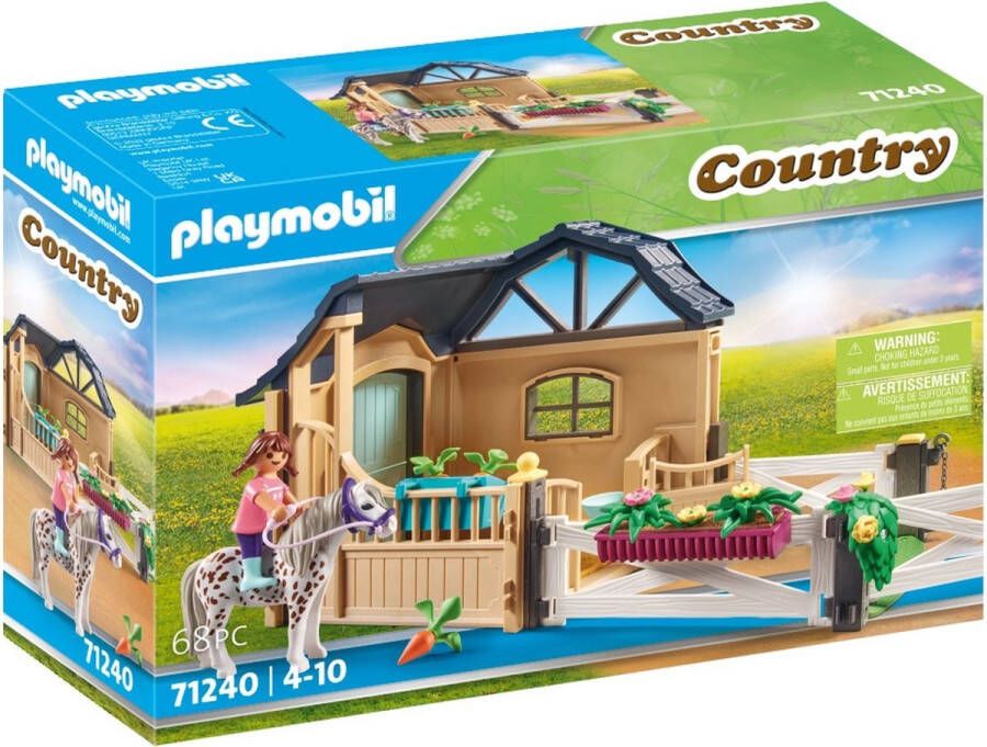 Playmobil Â Country 71240 uitbreiding rijstal