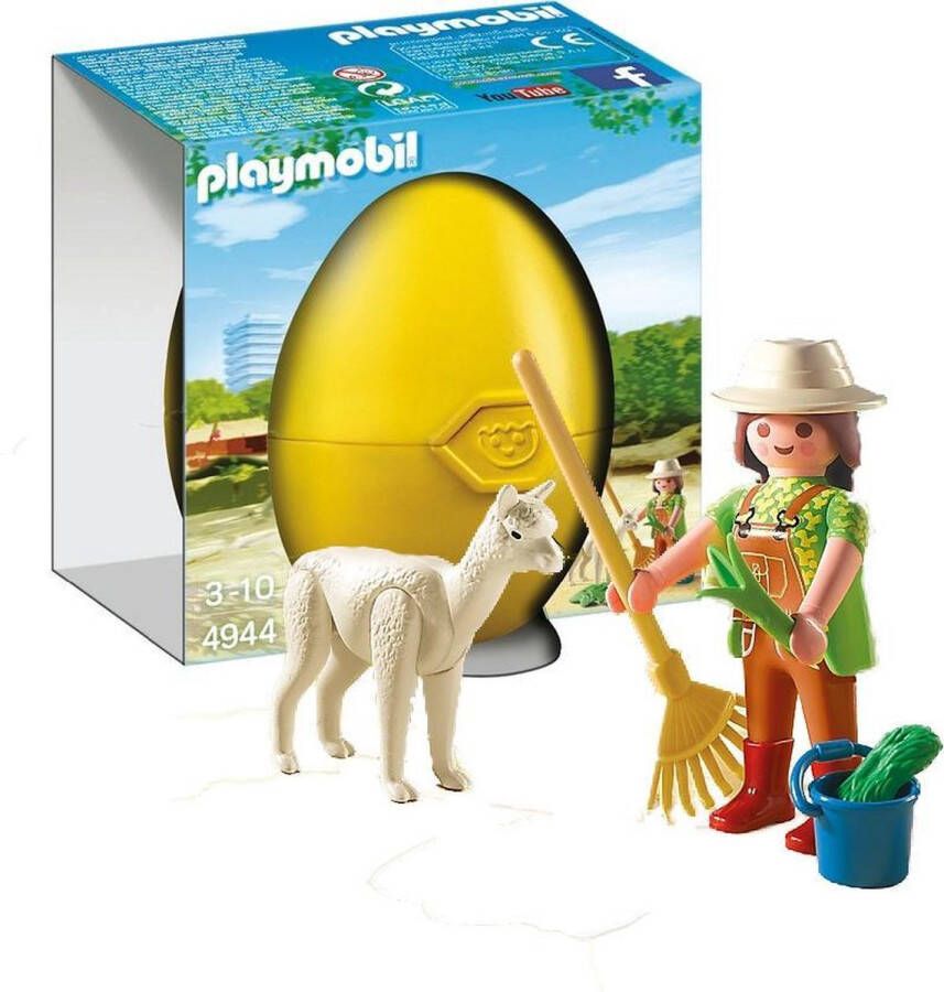 Playmobil 4944 dierenverzorger met alpaca