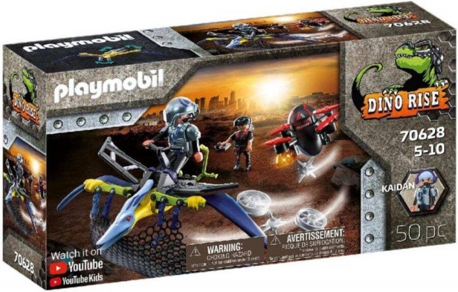 Playmobil Dino Rise 70628 pterandon: aanval vanuit de lucht