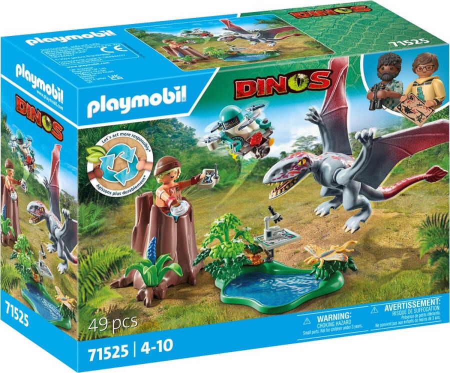 Playmobil Dinos 71525 observatiepost voor dimorphodon