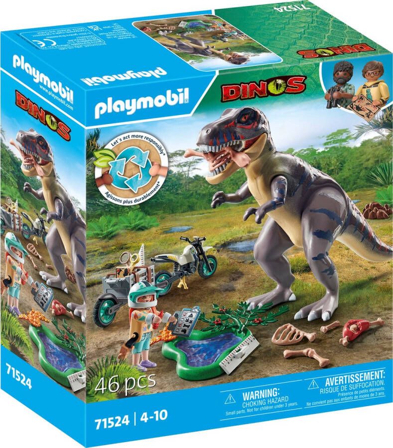 Playmobil Dinos 71524 t-rex sporenonderzoek