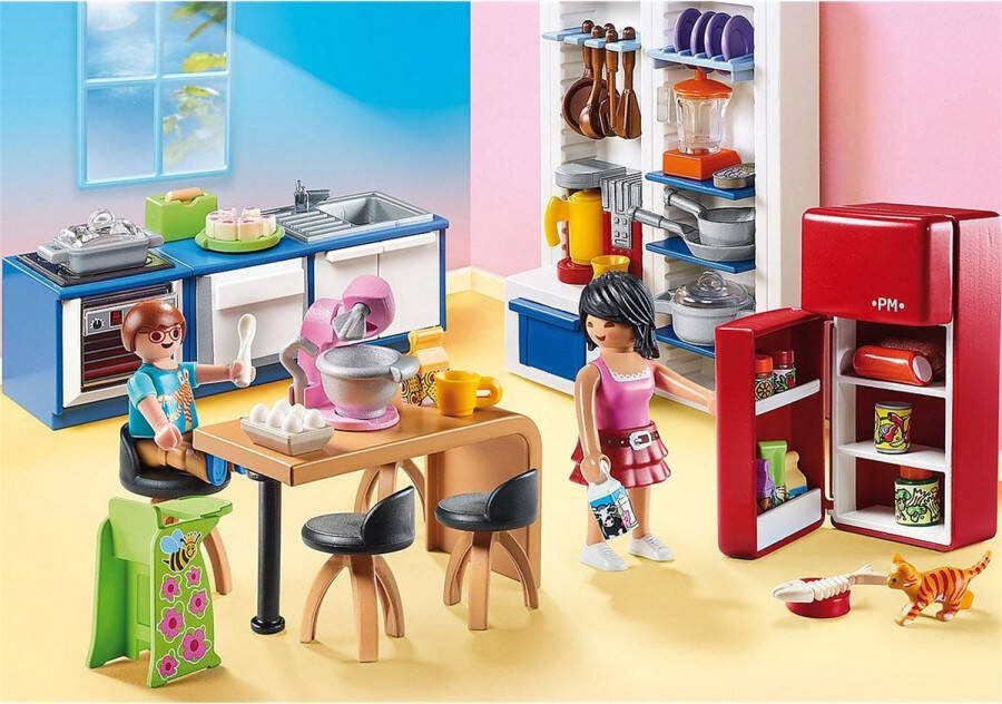 PLAYMOBIL Dollhouse Set van 6 onderdelen 70206 + 70207 + 70208 + 70209 + 70210 + 70211