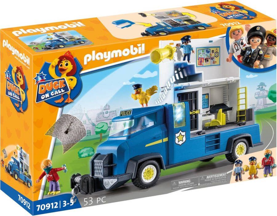 PLAYMOBIL Duck On Call D*O*C* Politiewagen 70912