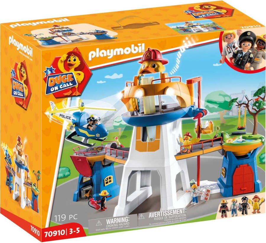 Megamoviestore PLAYMOBIL Duck on Call Hoofdkwartier 70910 4008789709103