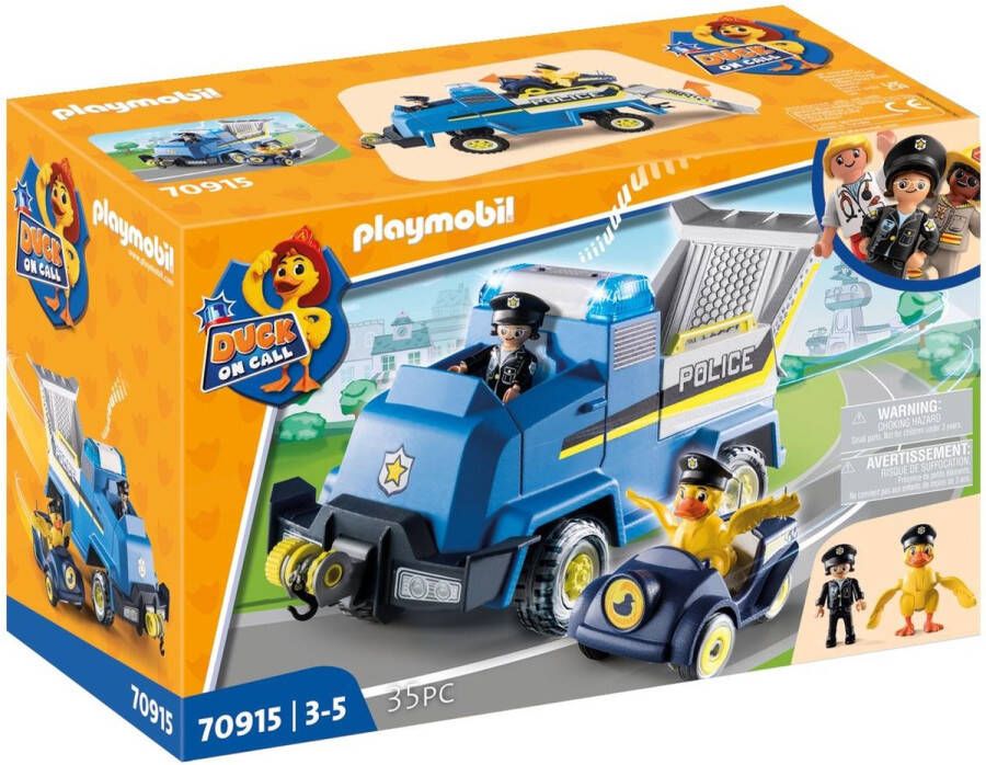 PLAYMOBIL Duck On Call Politiewagen 70915