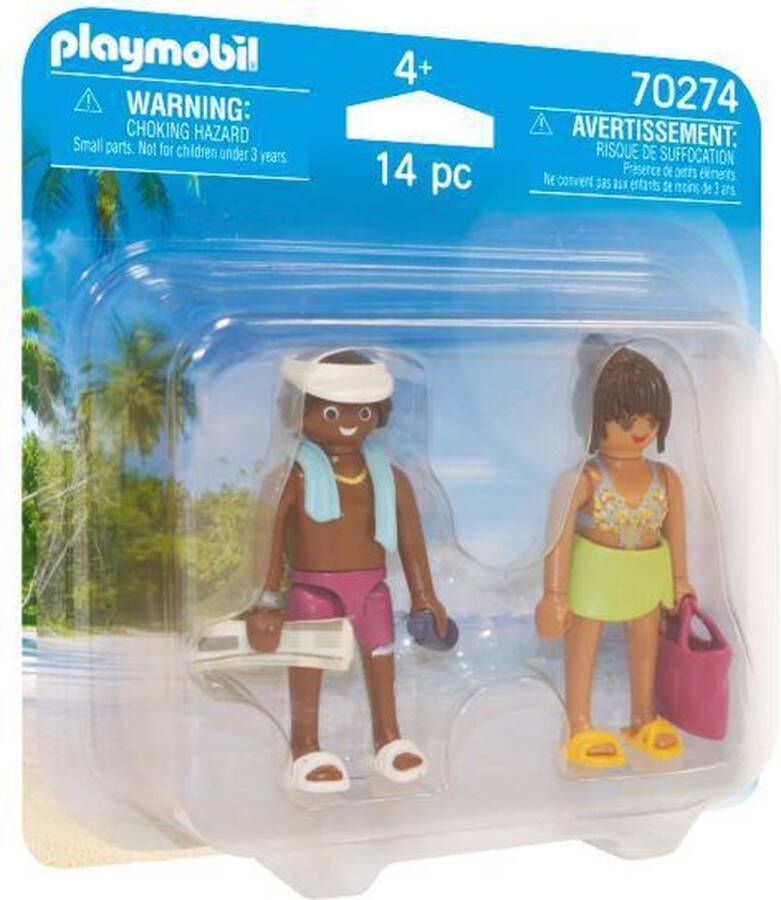 PLAYMOBIL Vakantiegangers Duopack Junior 14-delig