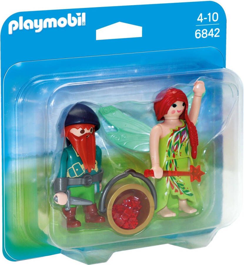 Playmobil Â 6842 Duopack elf en dwerg op=op