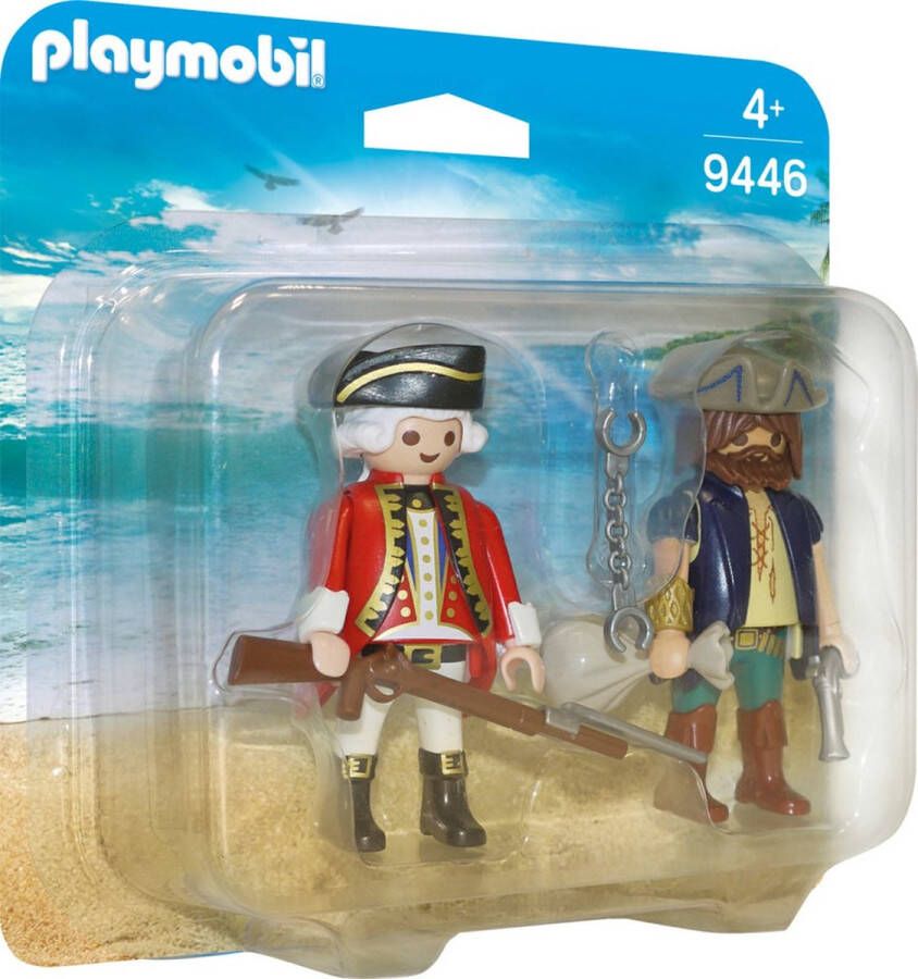 PLAYMOBIL Pirates Duopack Piraat En Soldaat