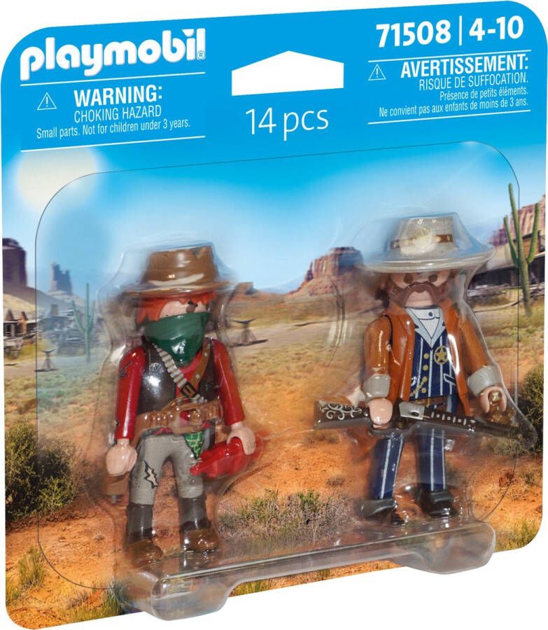 Coppens Playmobil Duopack 71508 westen met sheriff en bandiet