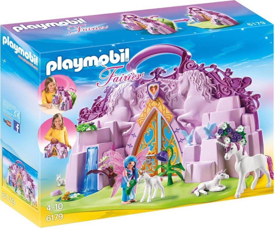 PLAYMOBIL Eenhoornkoffer Feeënland 6179