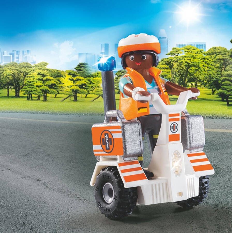 PLAYMOBIL Eerste hulp balans racer Secouriste et gyropode