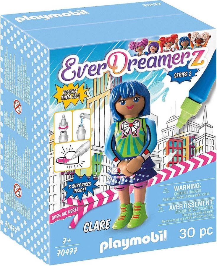 PLAYMOBIL Everdreamerz Clare Serie 2 -Comic World 70477