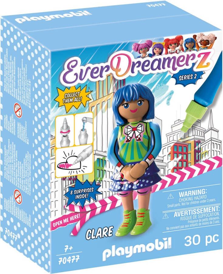 PLAYMOBIL Everdreamerz Clare Serie 2 -Comic World 70477