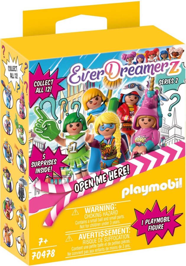 PLAYMOBIL Everdreamerz Verrassingsdoos Serie 2 Comic World 70478