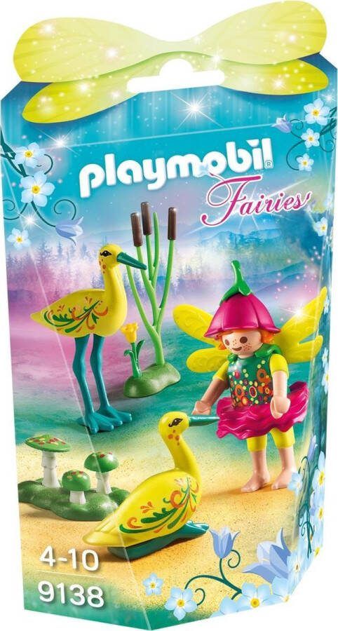PLAYMOBIL Fairies: Elfje Met Ooievaars (9138)