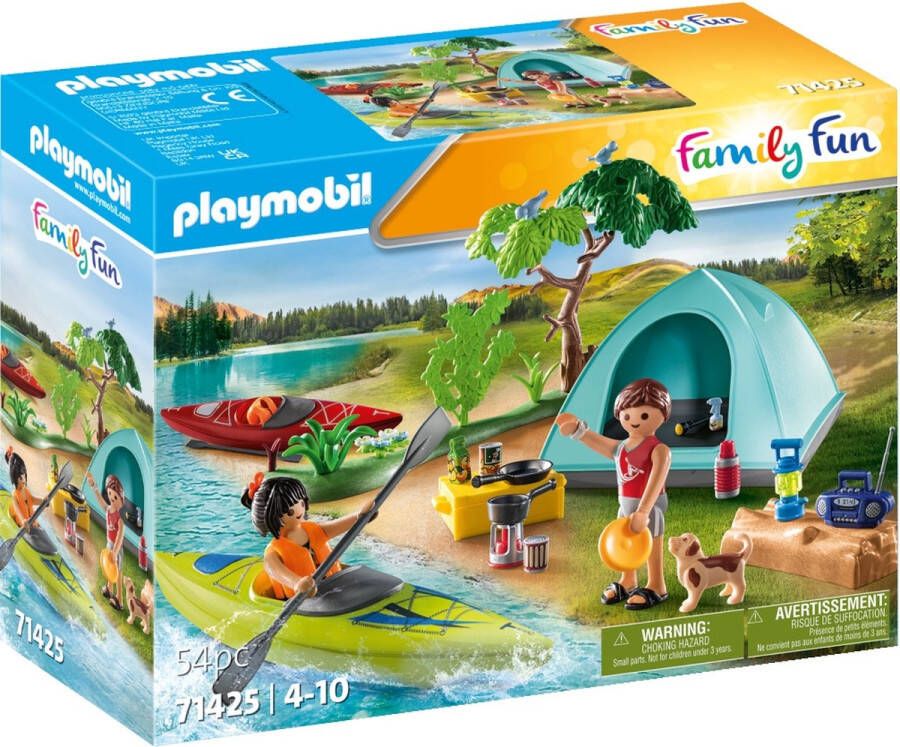 PLAYMOBIL Familiy Fun Outdoor kamperen 71425