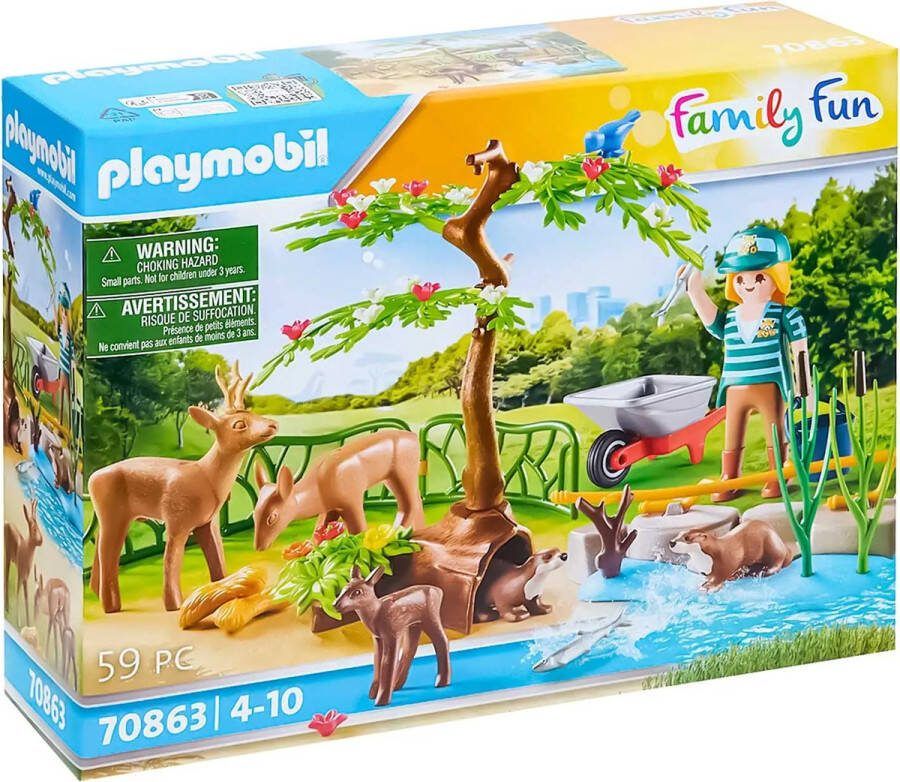 PLAYMOBIL Family Fun 70863 Dierentuin