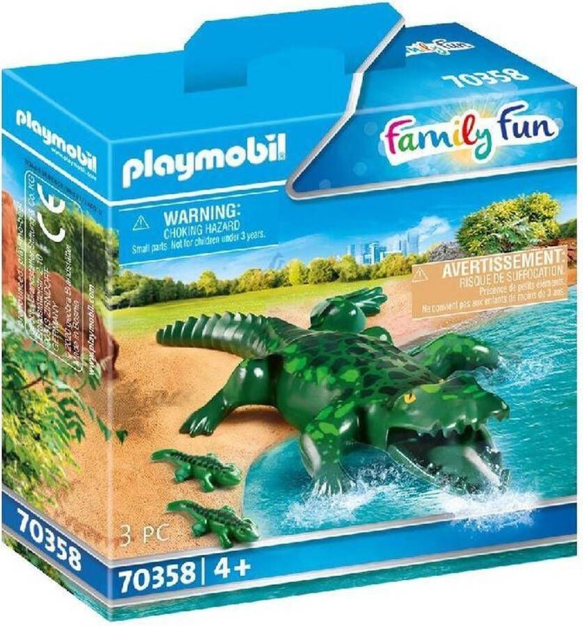 Playmobil Â Family Fun 70358 Alligator met baby&apos;s OP=OP