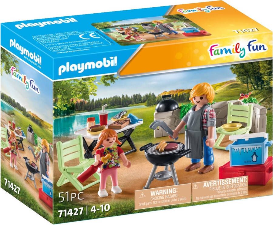 Playmobil family fun 71427 samen barbecueën