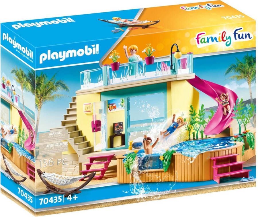 Playmobil Â Family Fun 70435 Bungalow met zwembad OP=OP