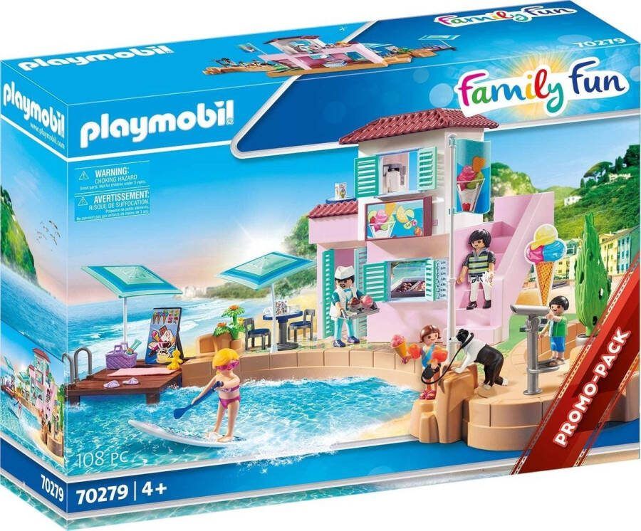 Playmobil Â Family Fun 70279 ijssalon aan de haven