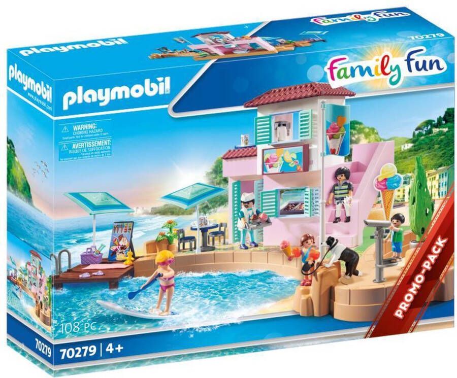 Playmobil Â Family Fun 70279 ijssalon aan de haven