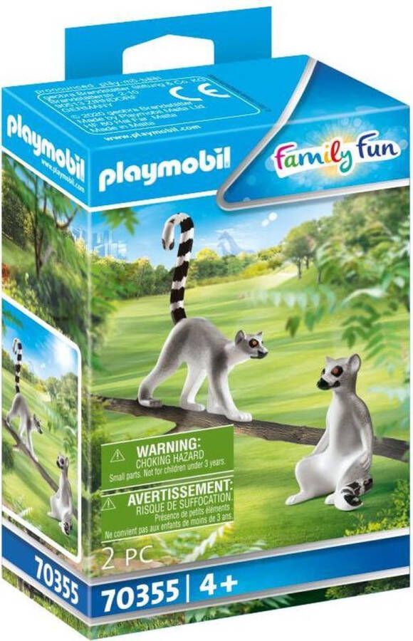 PLAYMOBIL Family Fun Koppel Ringstaartmaki&apos;s 70355