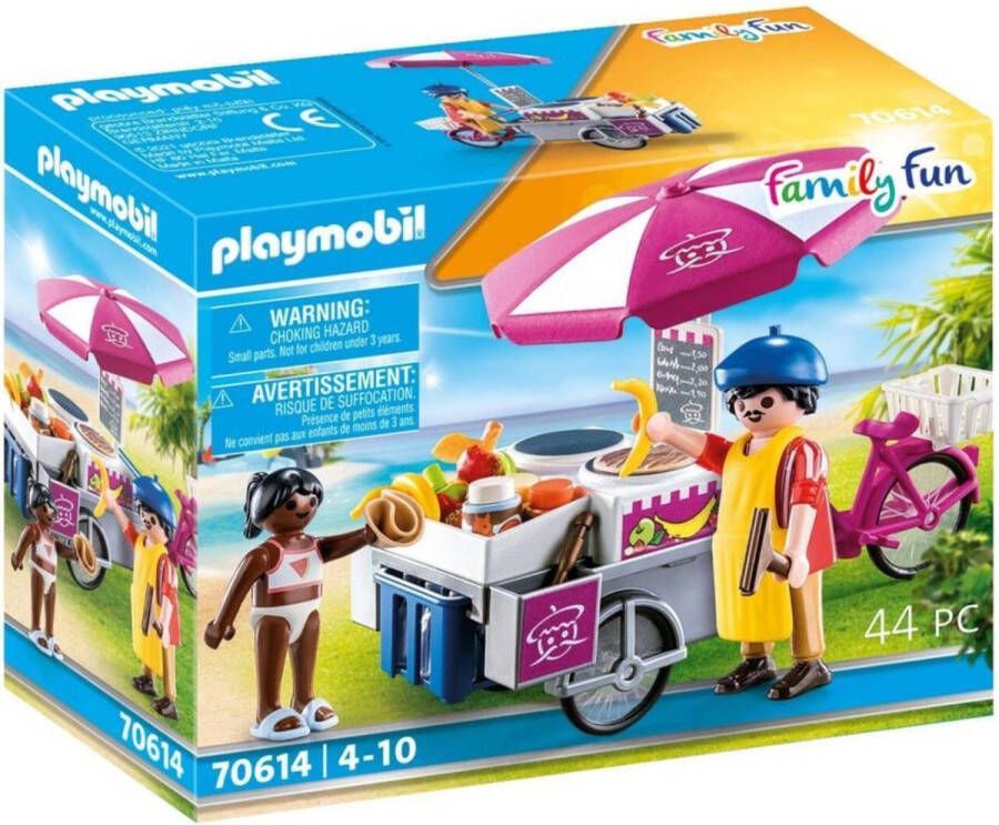 PLAYMOBIL Family Fun Mobiele Crêpesverkoop (70614)