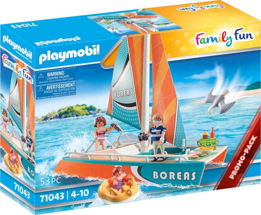 PLAYMOBIL Family Fun PROMO Catamaran 71043