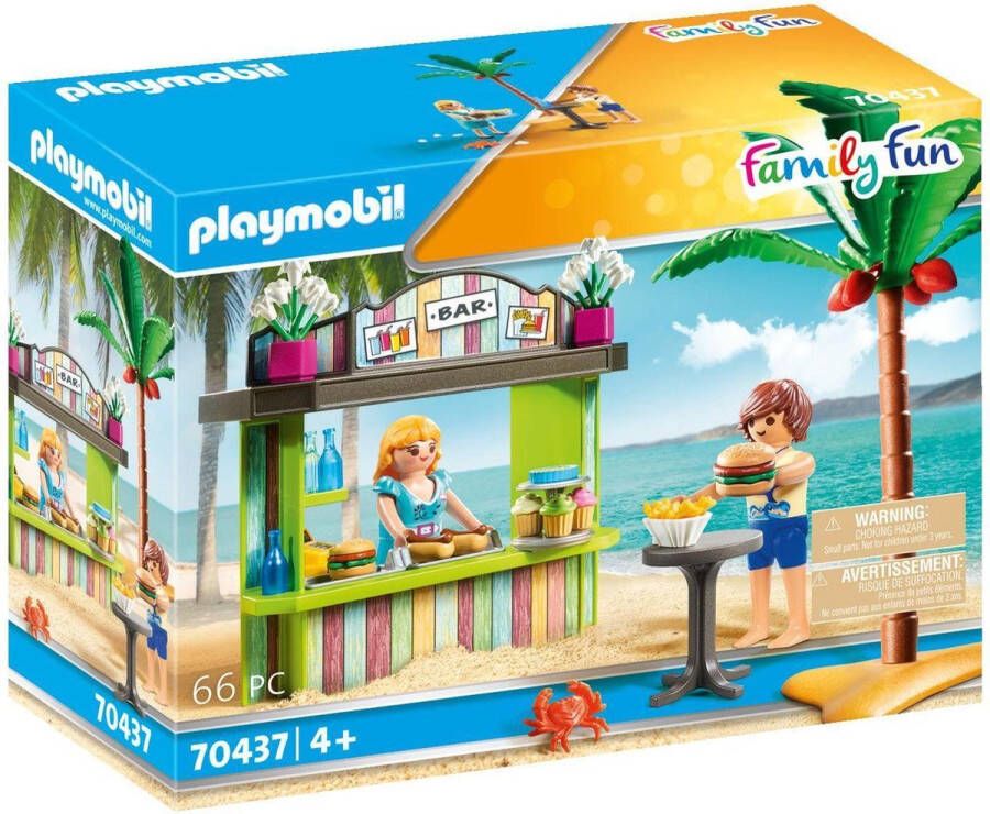 PLAYMOBIL Family Fun Strandkiosk 70437