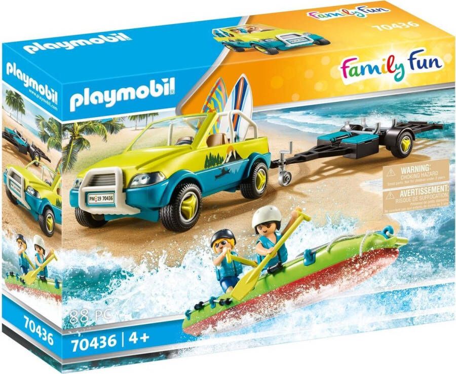 Playmobil Â Family Fun 70436 Strandwagen met kano OP=OP