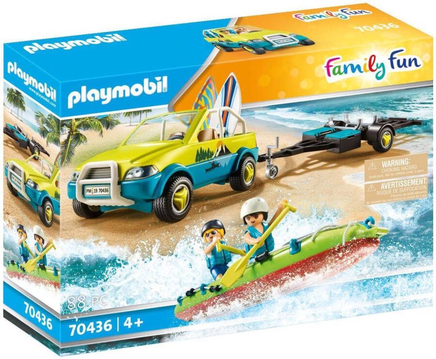 Playmobil Â Family Fun 70436 Strandwagen met kano OP=OP