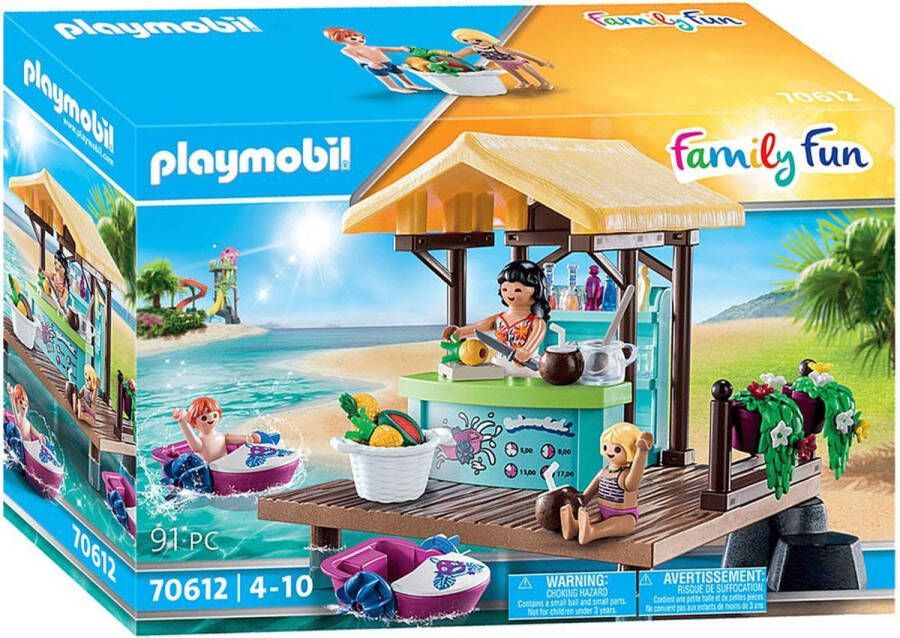 Playmobil Â Family Fun 70612 waterfietsen verhuur met sapbar