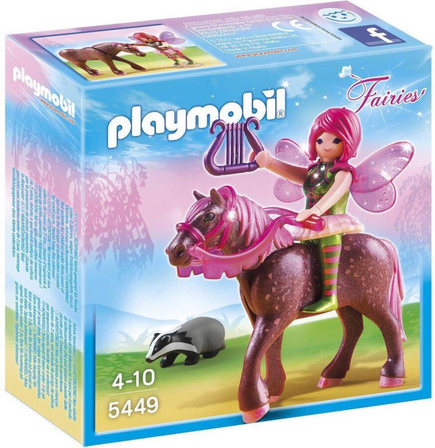 PLAYMOBIL Fee Surya met Ruby-paard 5449