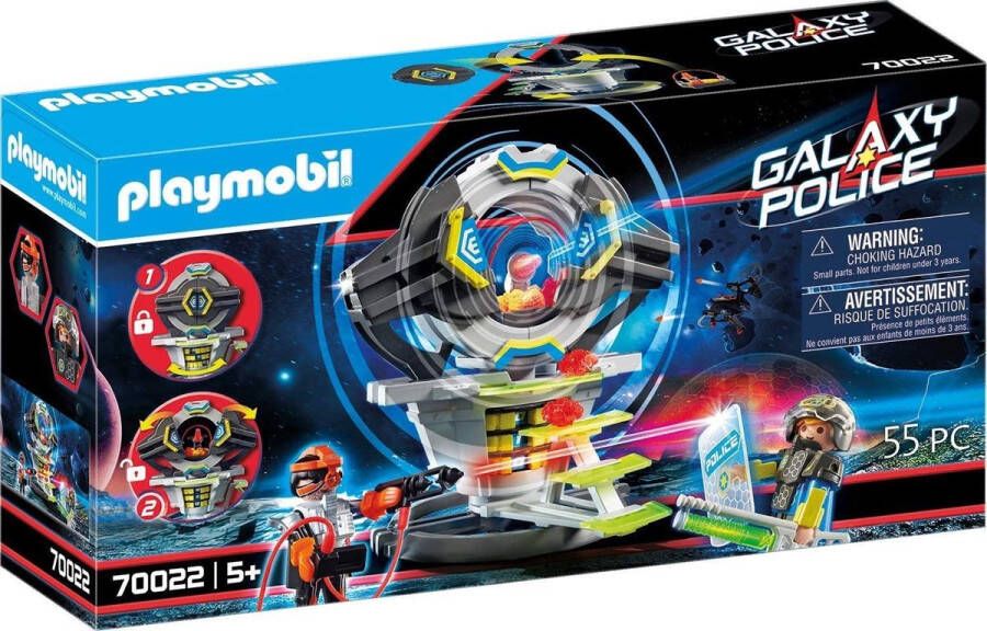 PLAYMOBIL Galaxy Police Kluis Met Geheime Code Jongens 55-delig