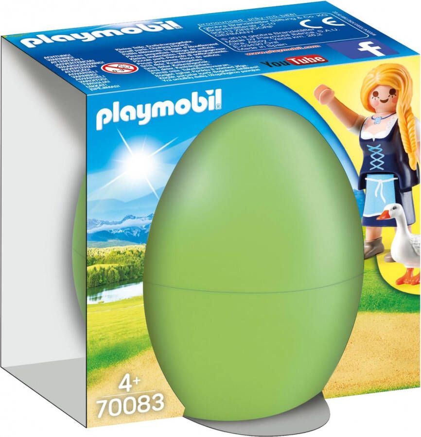 PLAYMOBIL paasei groen 70083 Ganzenhoedster