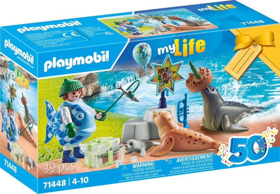 PLAYMOBIL Gift Set Dieren voeren 71448