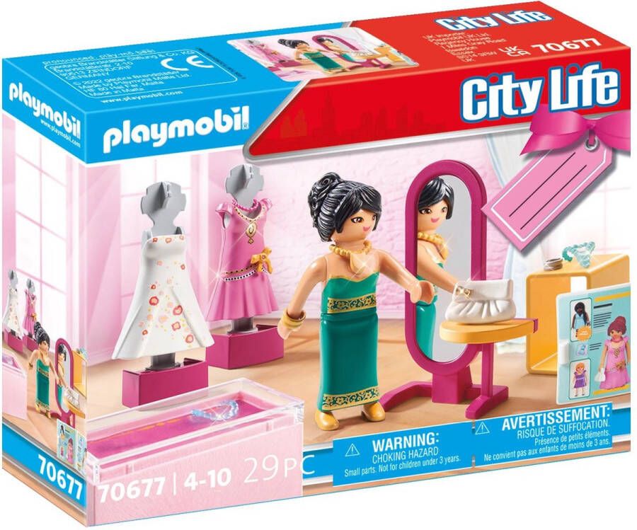 Playmobil Â City Life 70677 gift set feestelijke modeboetiek